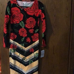 XS Elegant Lularoe Debbie Dress